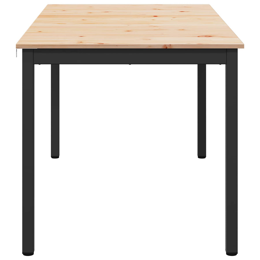 Eettafel Naturel 150 x 90 x 75 cm Massief grenenhout