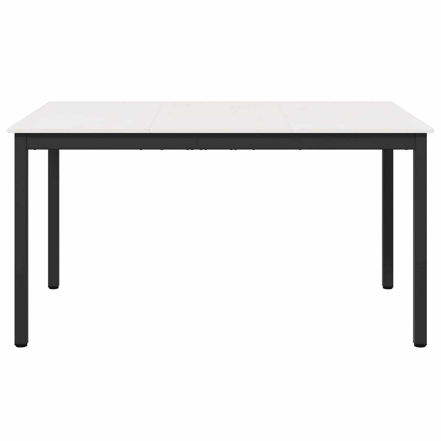 Eettafel Wit 150 x 90 x 75 cm Massief grenenhout