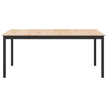 Eettafel Naturel 180 x 90 x 75 cm Massief grenenhout