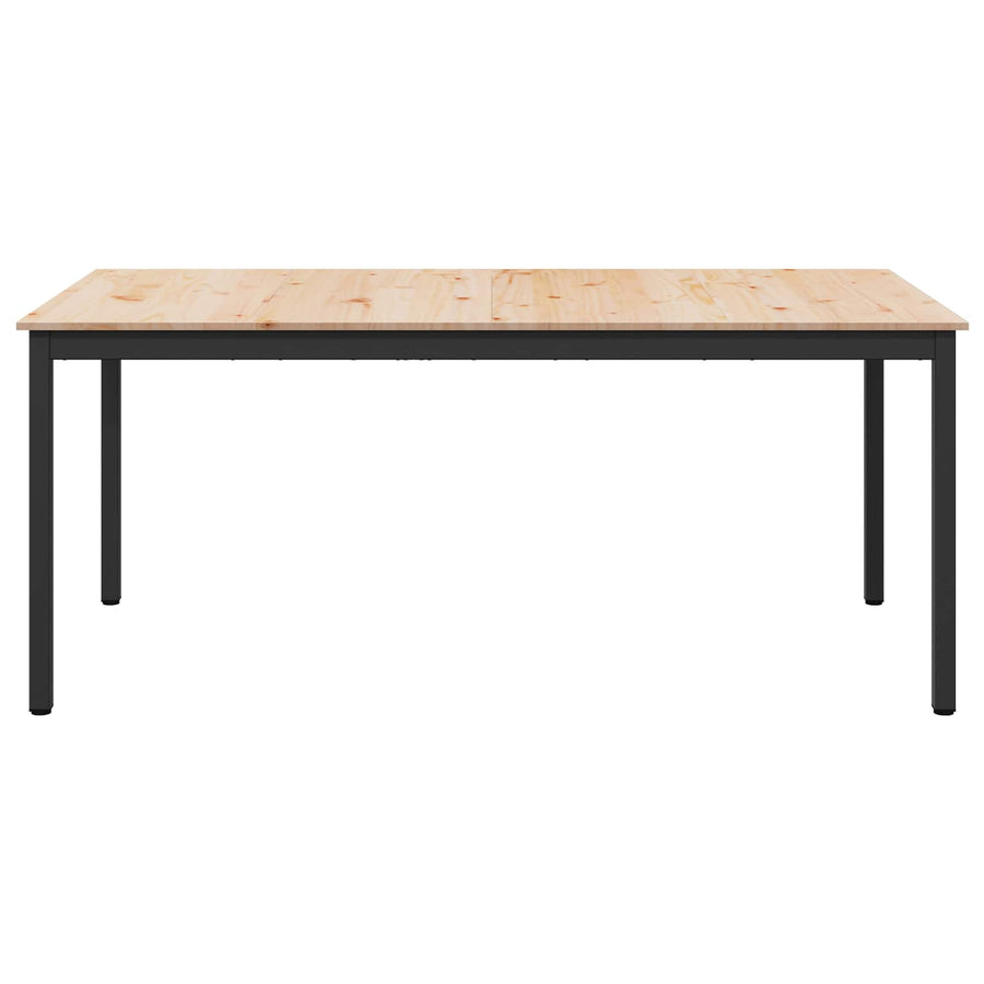 Eettafel Naturel 180 x 90 x 75 cm Massief grenenhout
