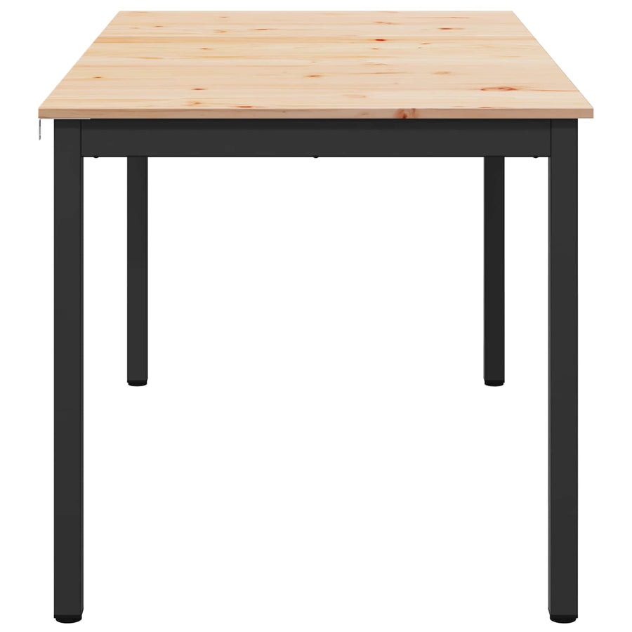 Eettafel Naturel 180 x 90 x 75 cm Massief grenenhout