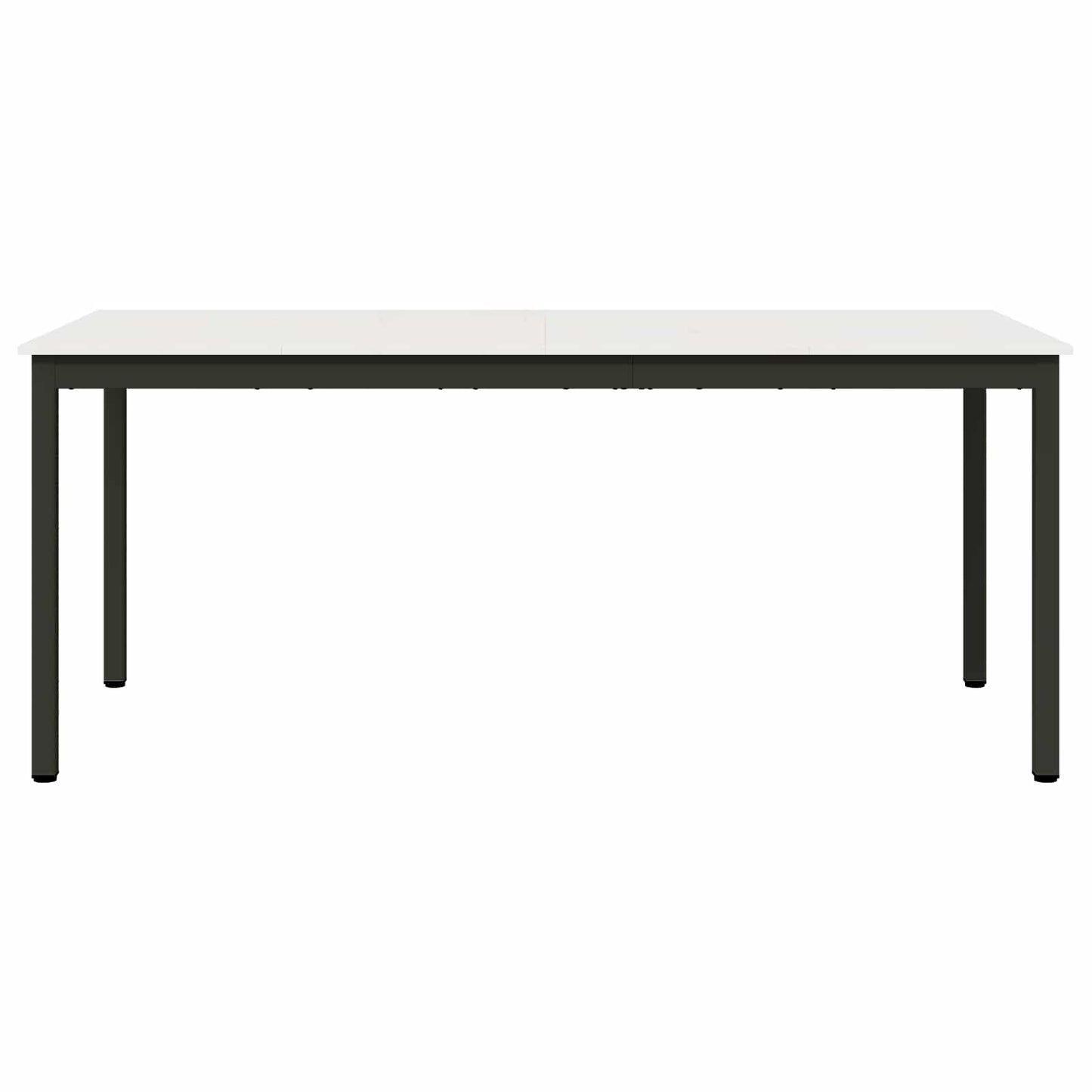 Eettafel Wit 180 x 90 x 75 cm Massief grenenhout