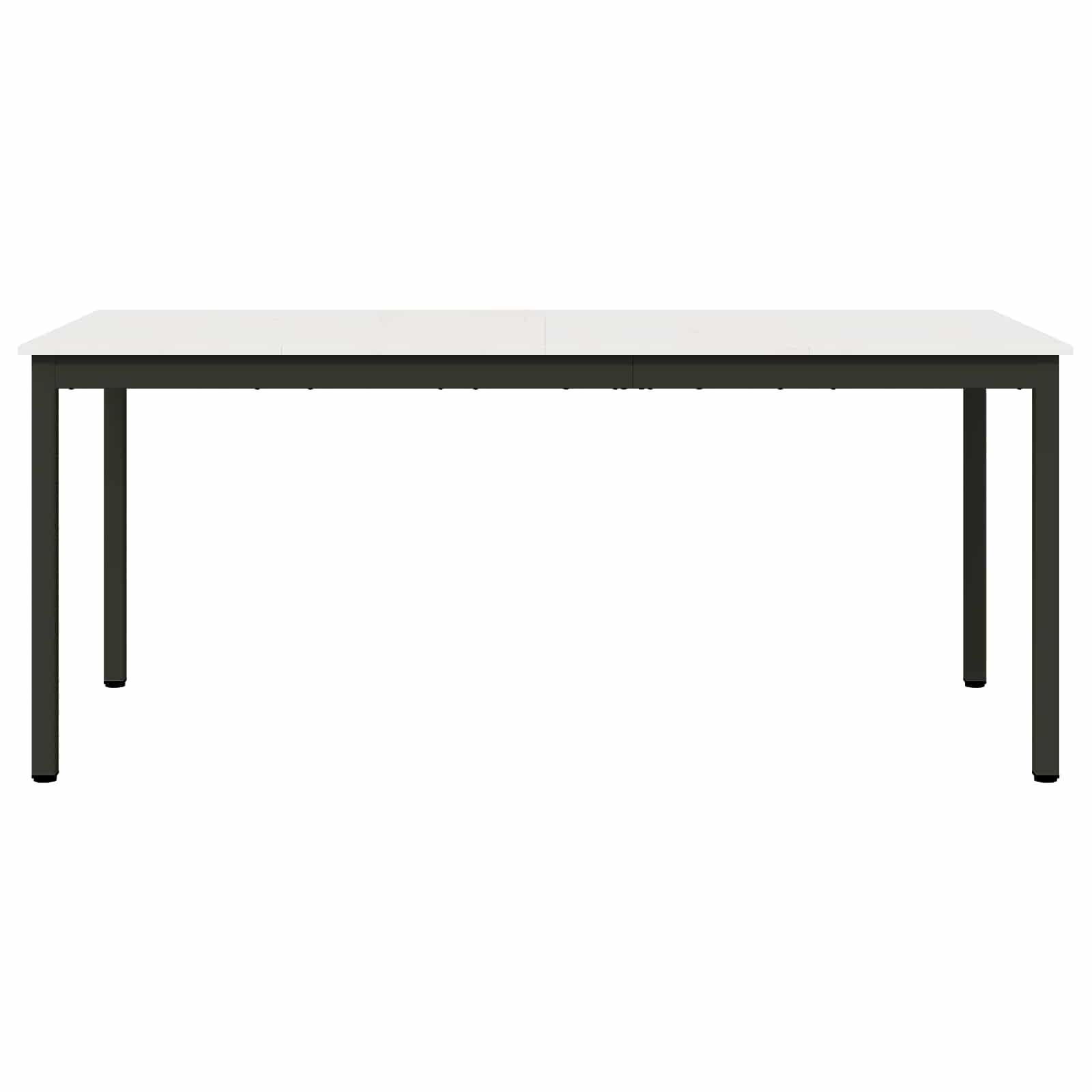 Eettafel Wit 180 x 90 x 75 cm Massief grenenhout