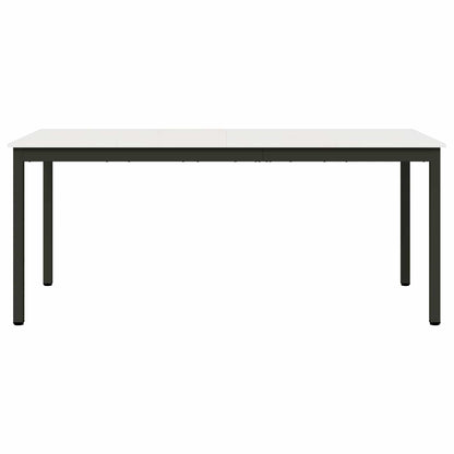 Eettafel Wit 180 x 90 x 75 cm Massief grenenhout