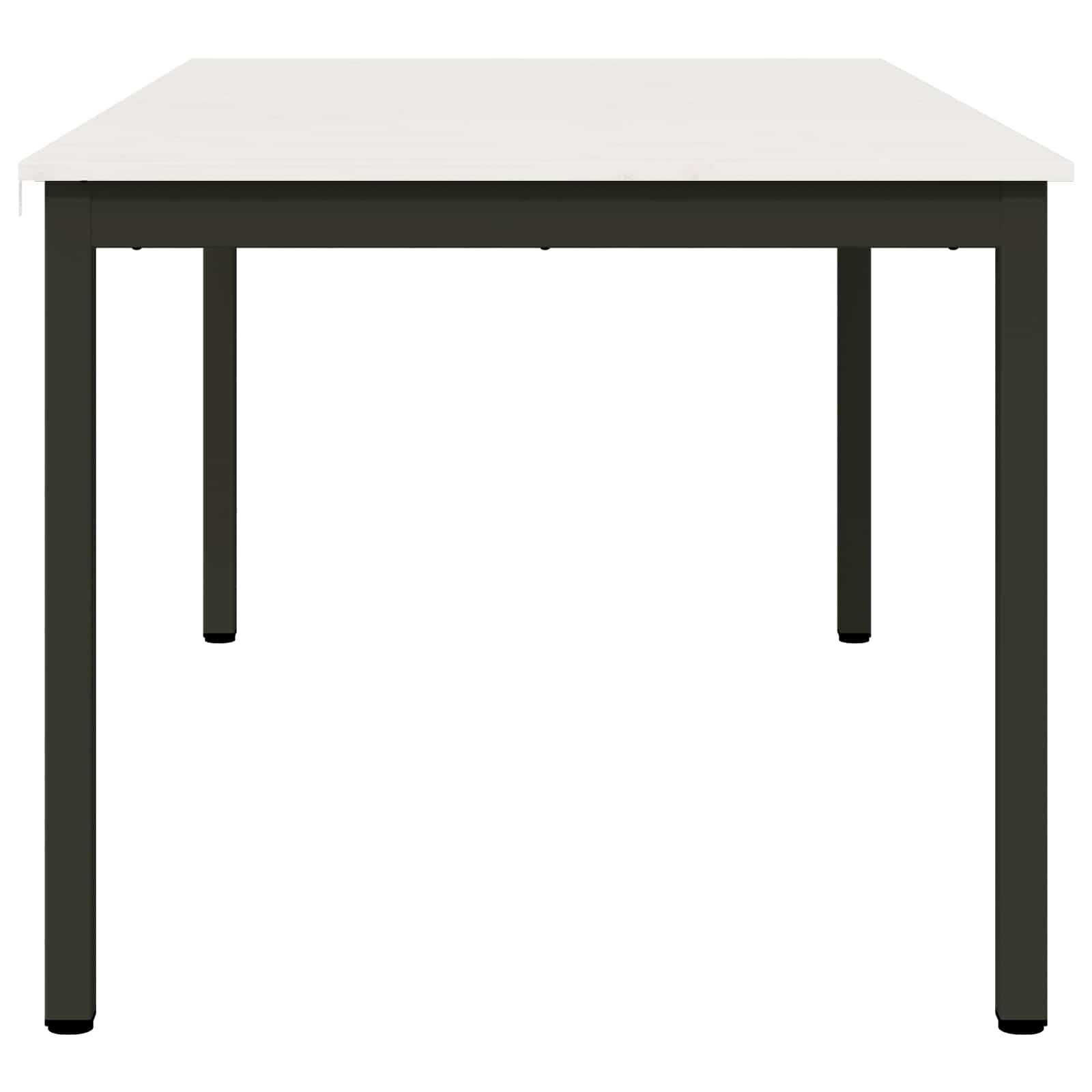 Eettafel Wit 180 x 90 x 75 cm Massief grenenhout