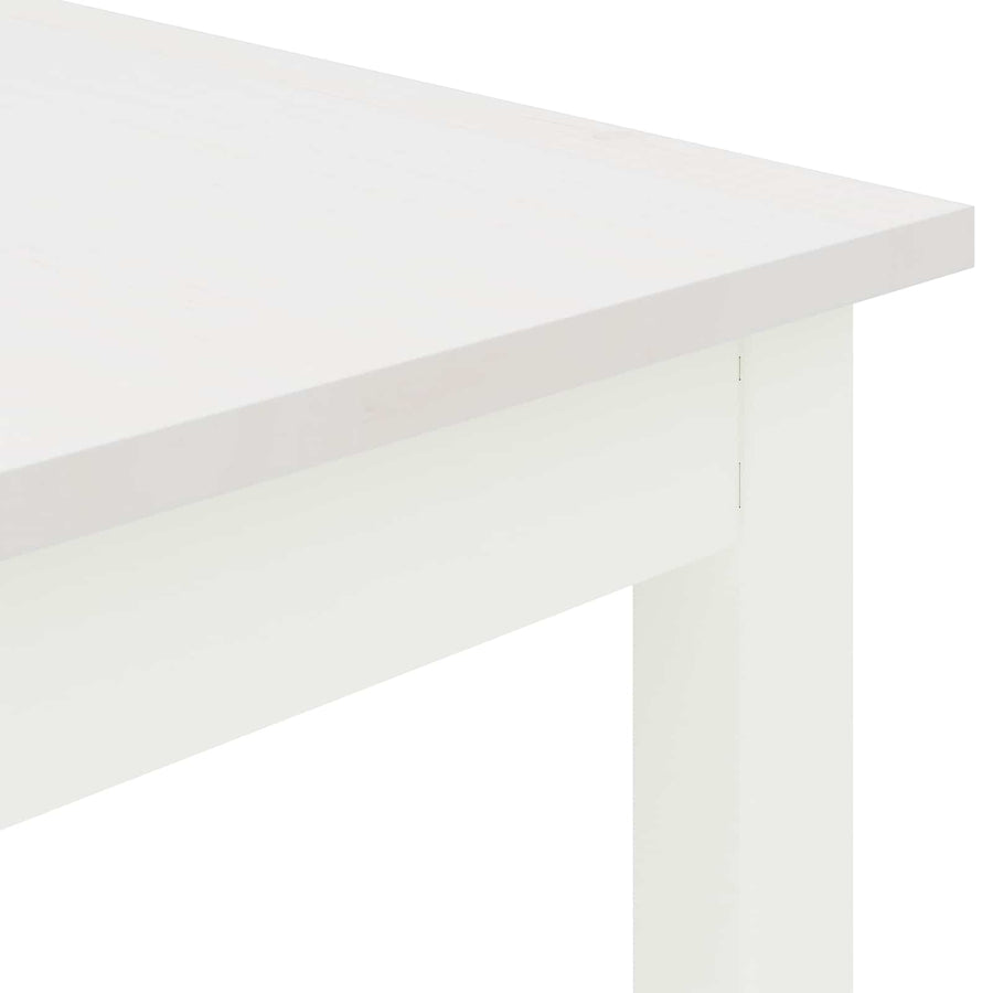 Bartafel Wit 60 x 60 x 105 cm Massief grenenhout