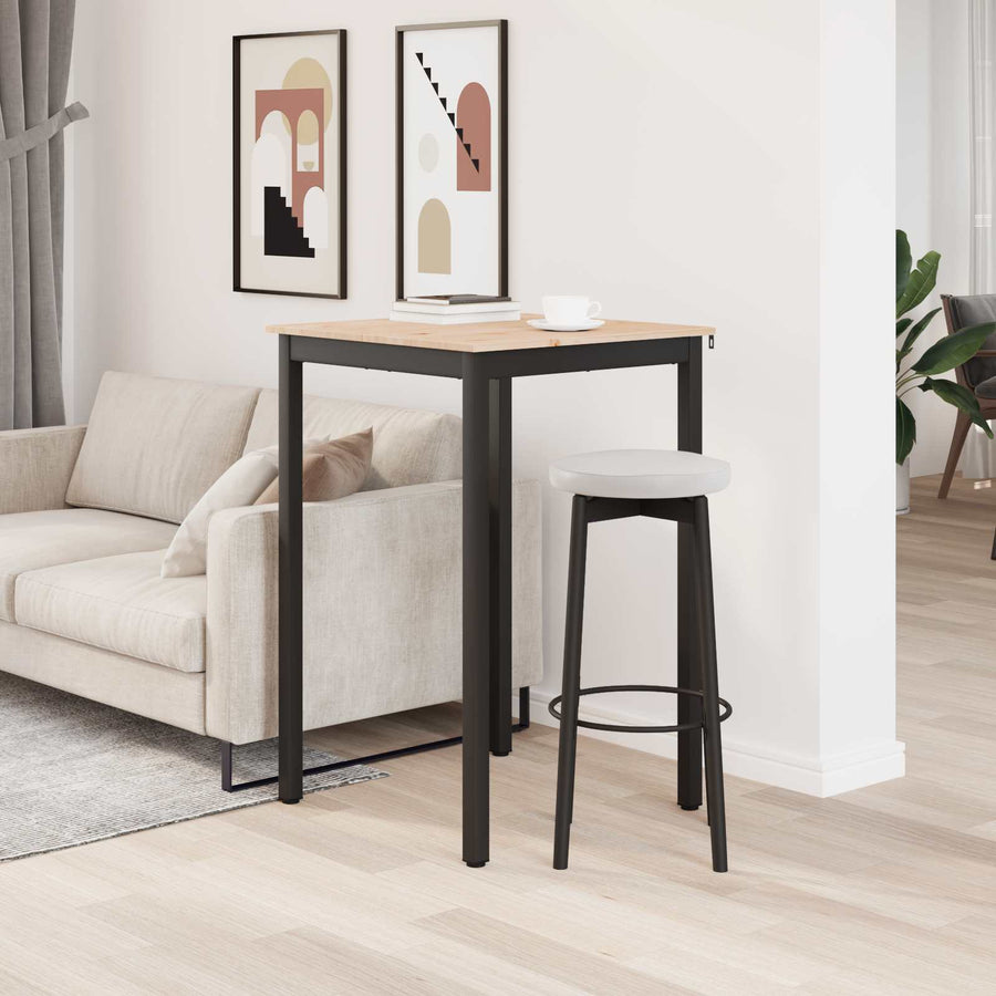 Bartafel Naturel 110 x 55 x 105 cm Massief grenenhout