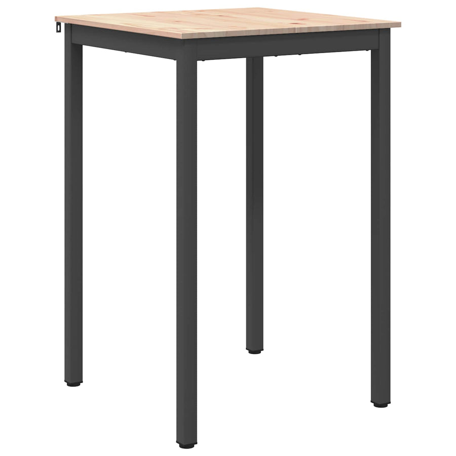 Bartafel Naturel 110 x 55 x 105 cm Massief grenenhout