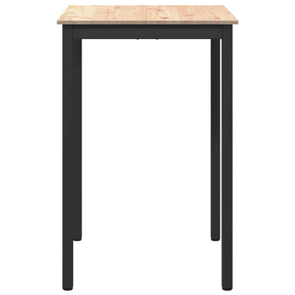 Bartafel Naturel 110 x 55 x 105 cm Massief grenenhout