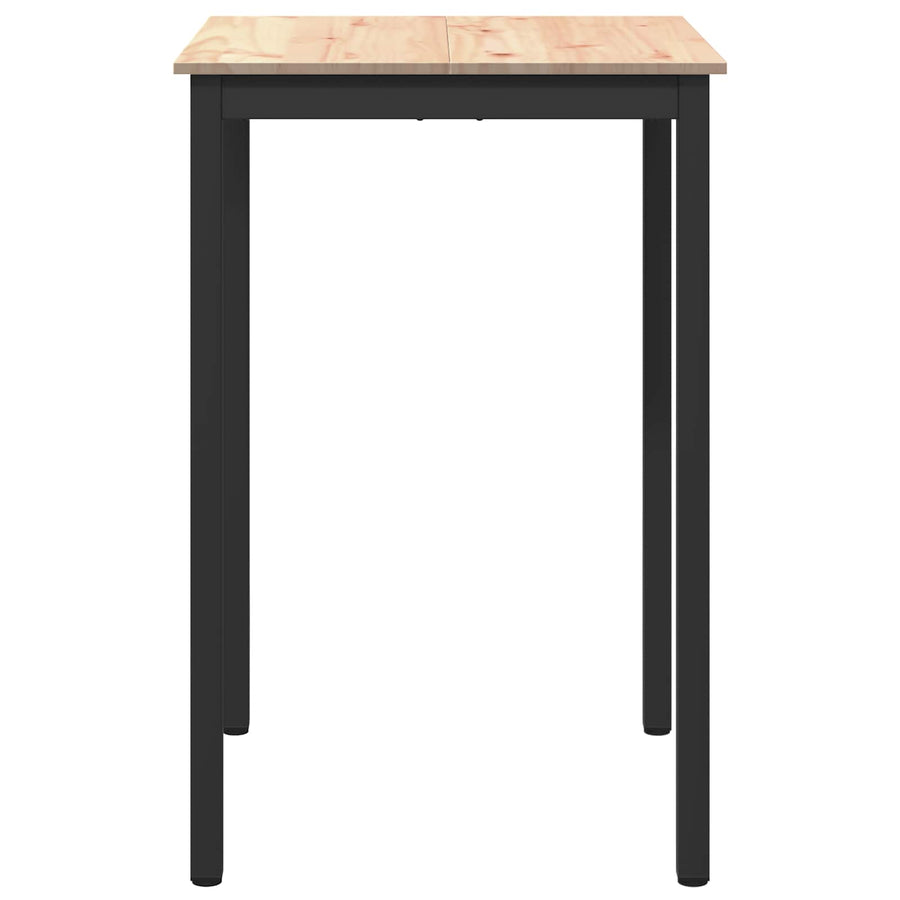 Bartafel Naturel 110 x 55 x 105 cm Massief grenenhout