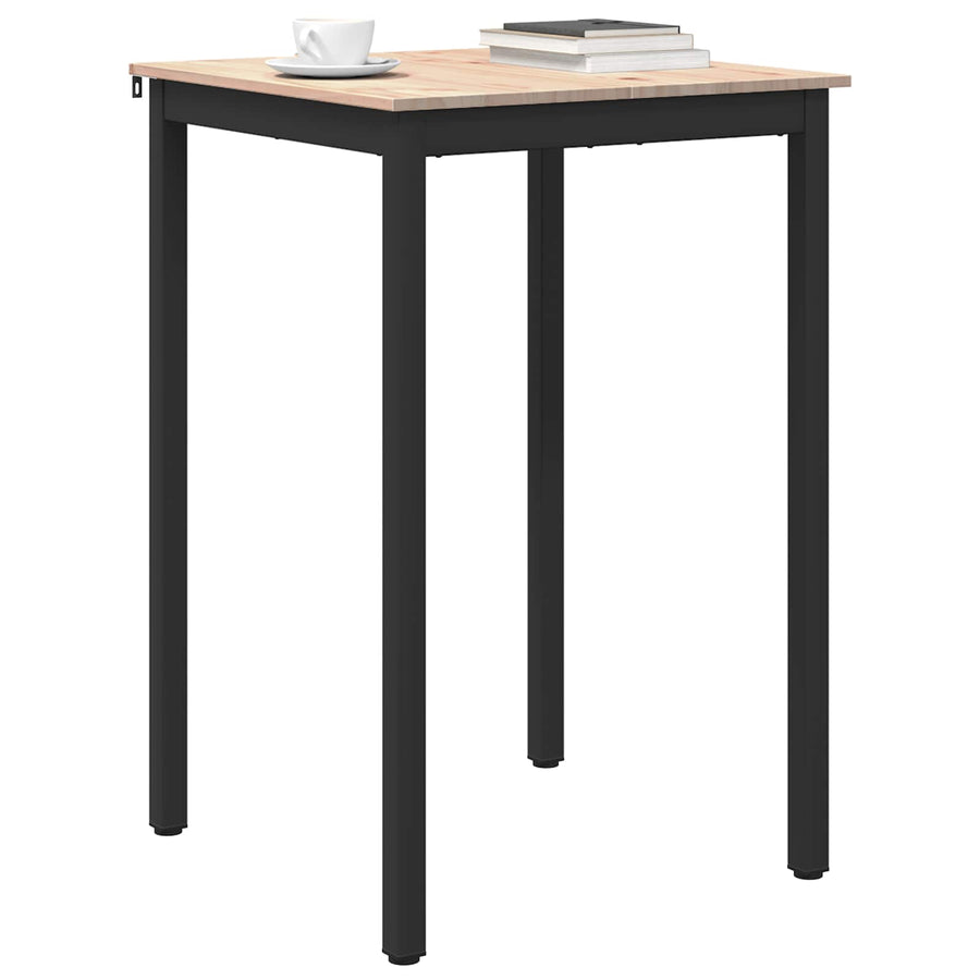 Bartafel Naturel 110 x 55 x 105 cm Massief grenenhout
