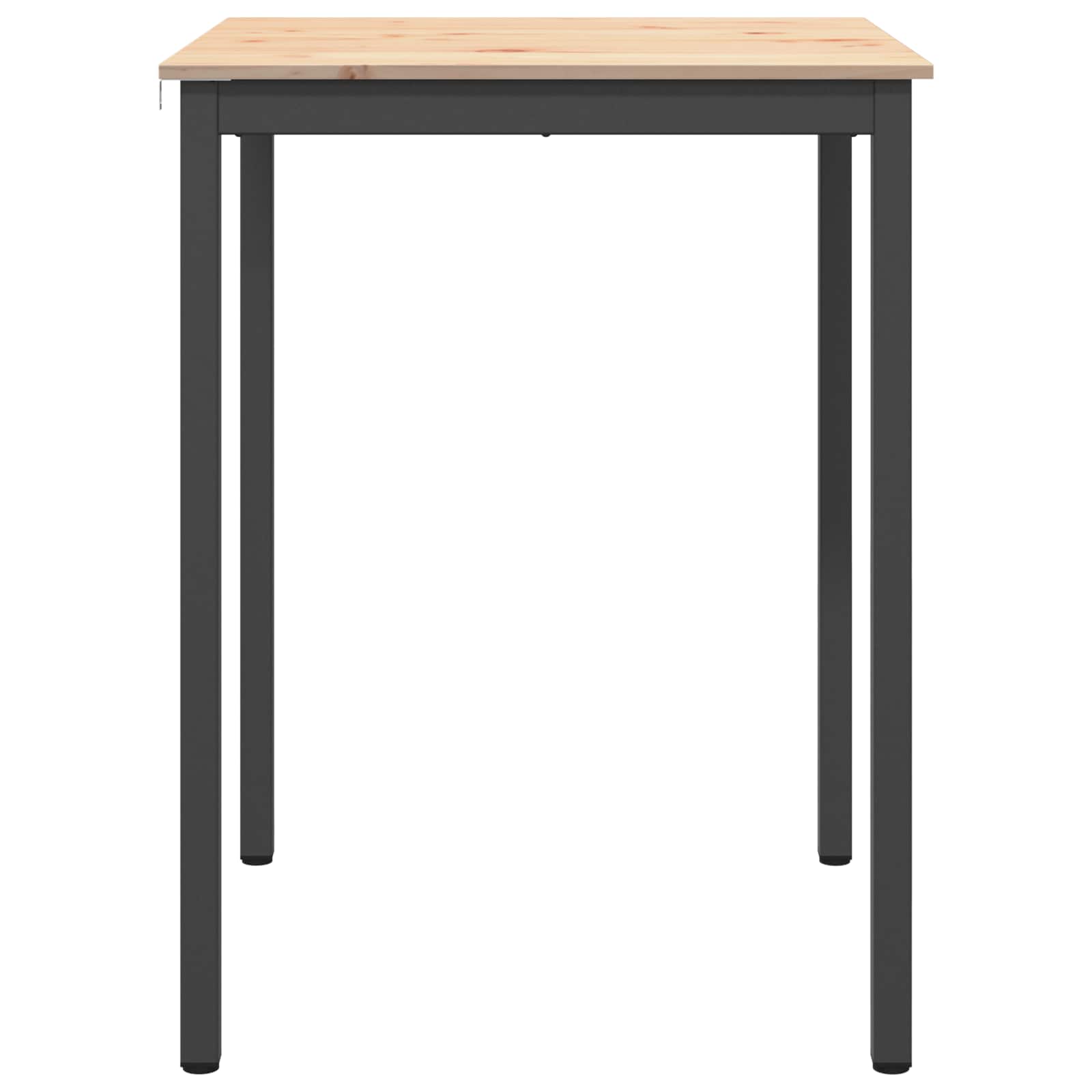 Bartafel Naturel 110 x 55 x 105 cm Massief grenenhout