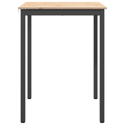 Bartafel Naturel 110 x 55 x 105 cm Massief grenenhout