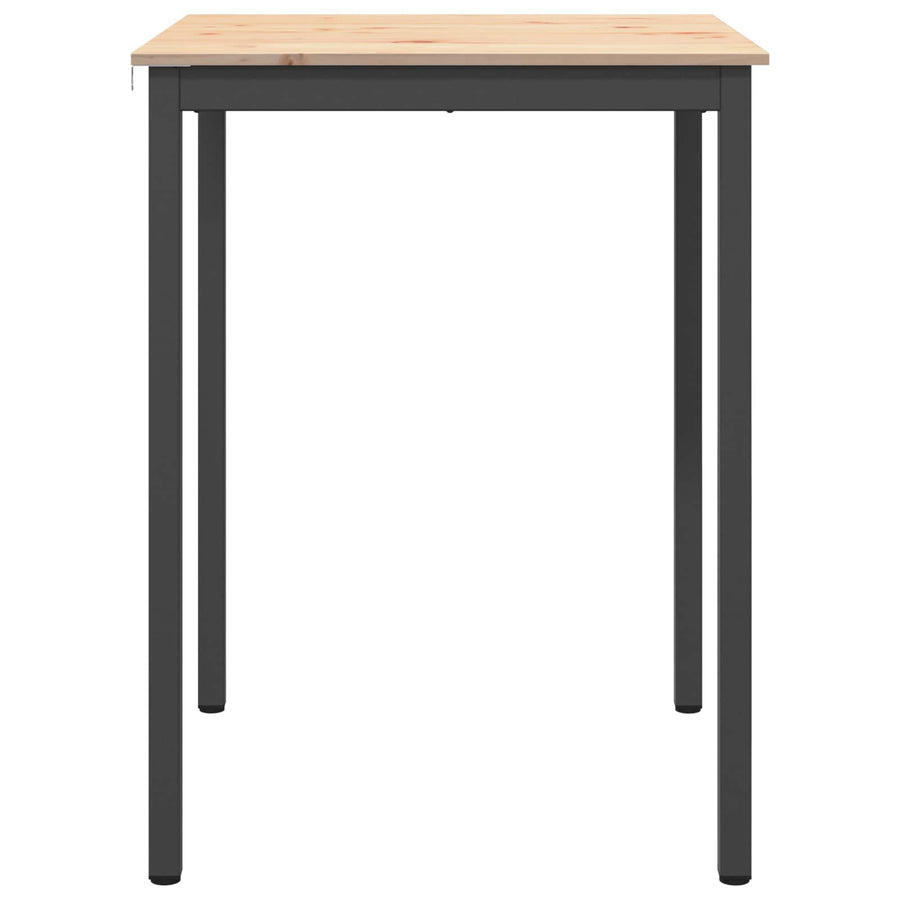 Bartafel Naturel 110 x 55 x 105 cm Massief grenenhout