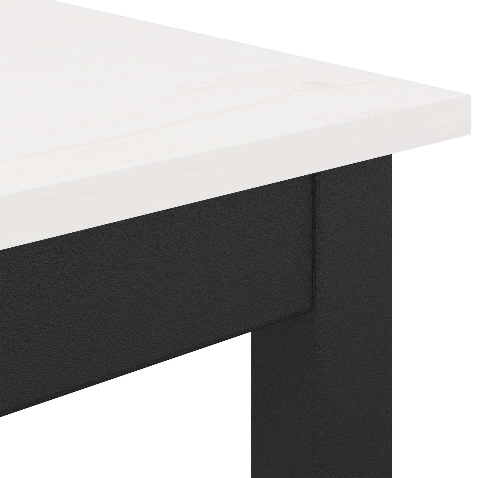 Bartafel Wit 110 x 55 x 105 cm Massief grenenhout