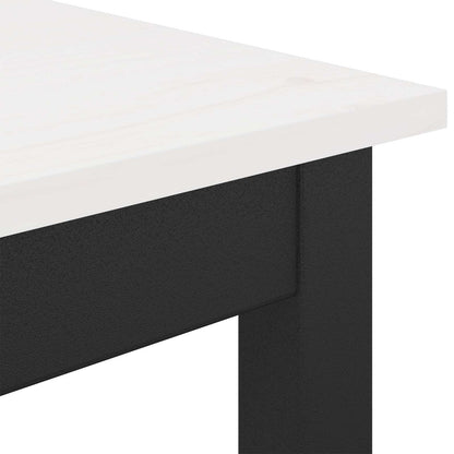 Bartafel Wit 110 x 55 x 105 cm Massief grenenhout