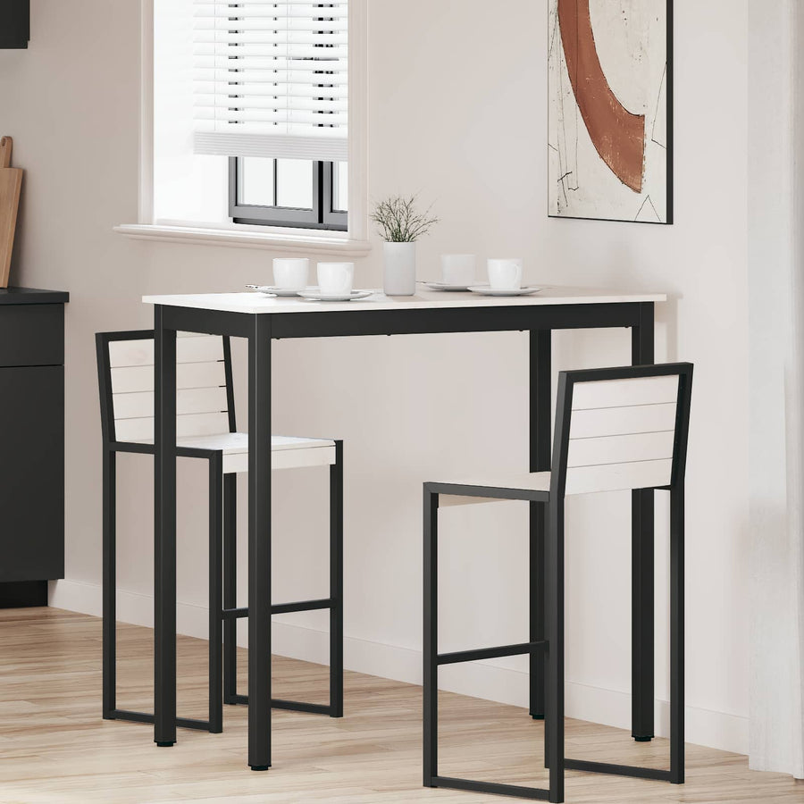 Bartafel Wit 110 x 55 x 105 cm Massief grenenhout