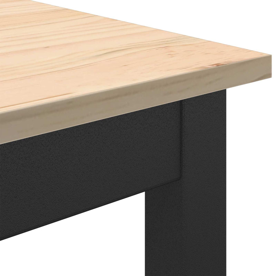 Bartafel Naturel 110 x 55 x 105 cm Massief grenenhout