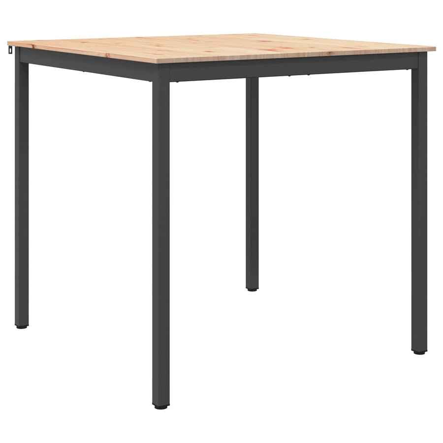 Bartafel Naturel 110 x 55 x 105 cm Massief grenenhout