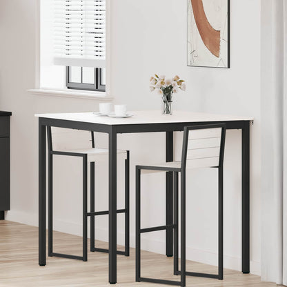Bartafel Wit 110 x 110 x 105 cm Massief grenenhout