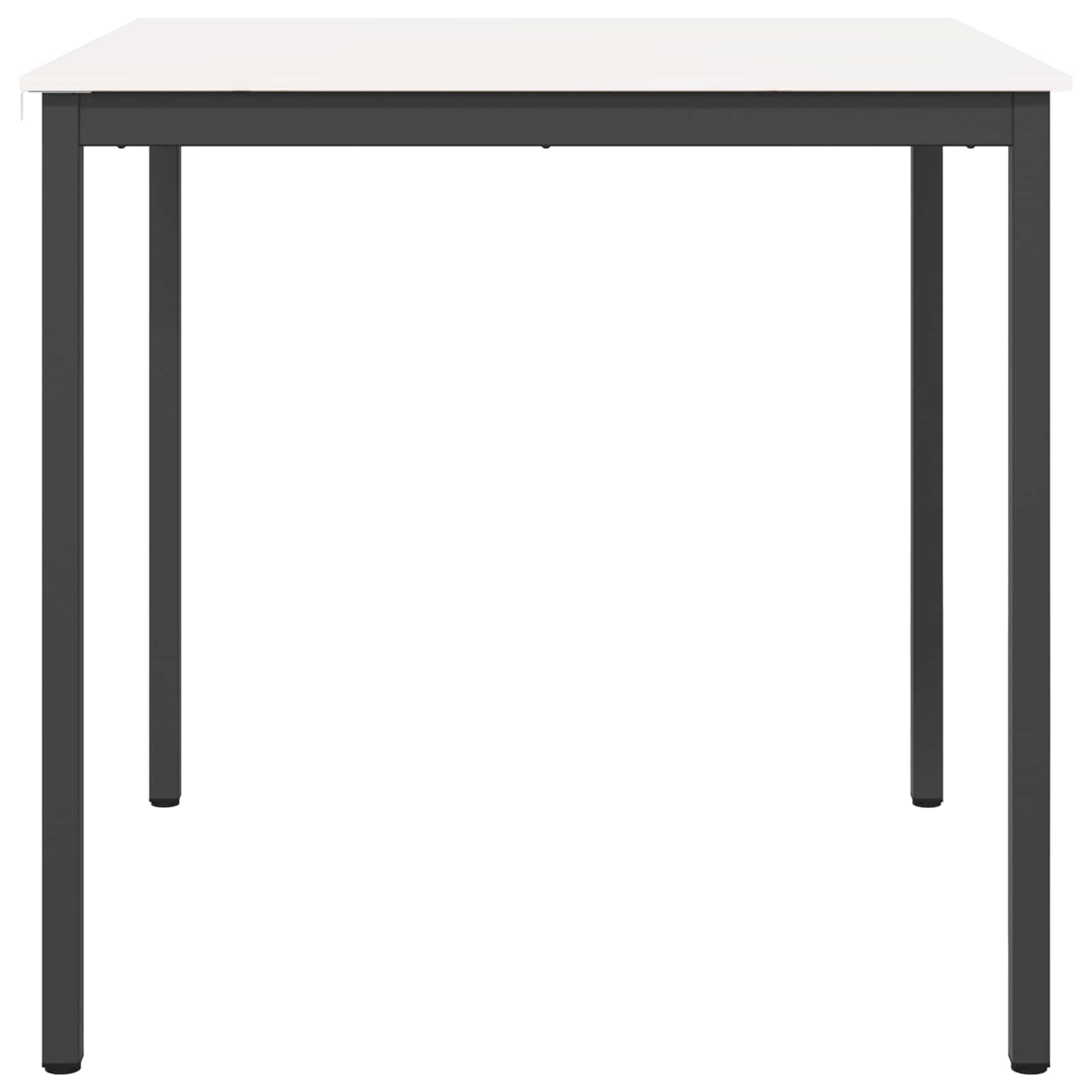 Bartafel Wit 110 x 110 x 105 cm Massief grenenhout
