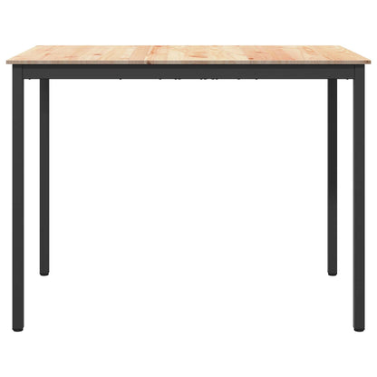 Bartafel Naturel 110 x 55 x 105 cm Massief grenenhout