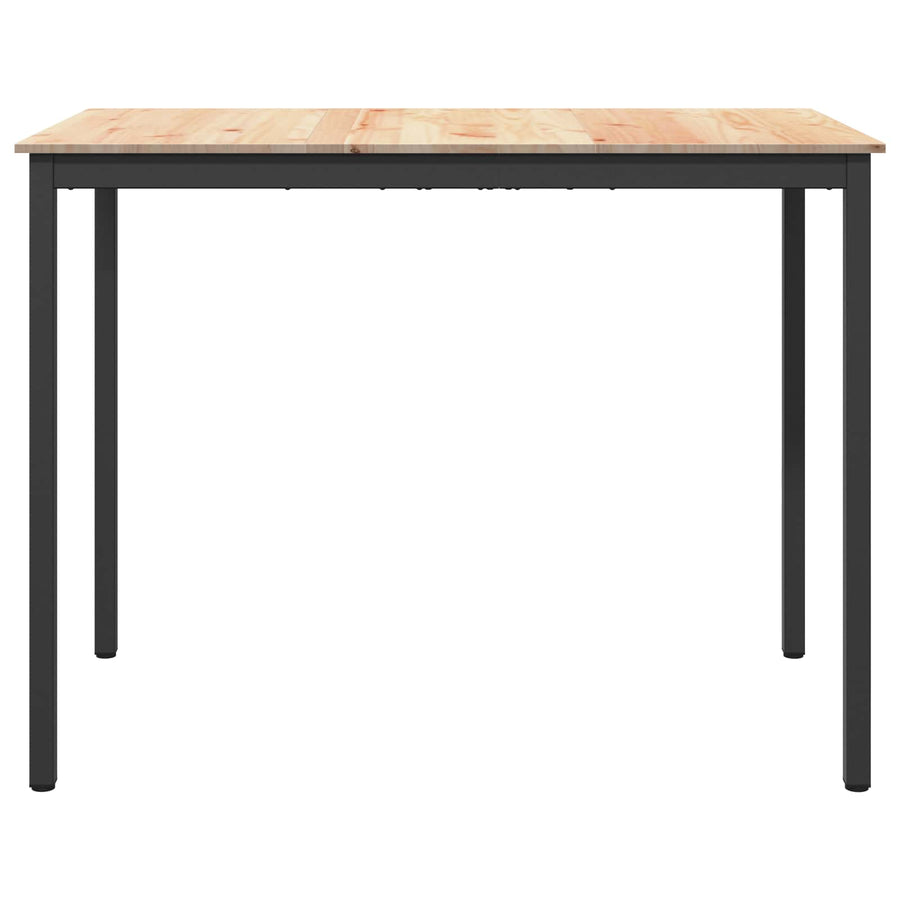 Bartafel Naturel 110 x 55 x 105 cm Massief grenenhout