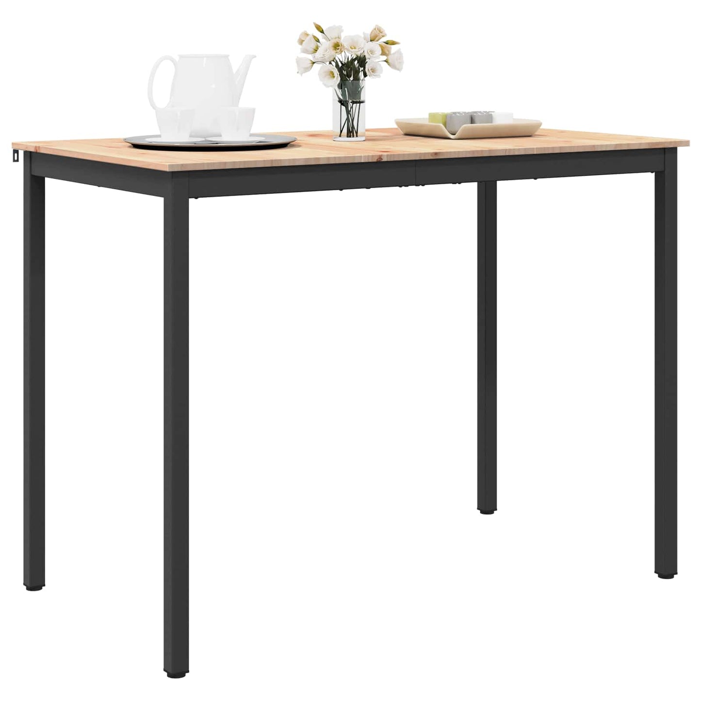 Bartafel Naturel 110 x 55 x 105 cm Massief grenenhout