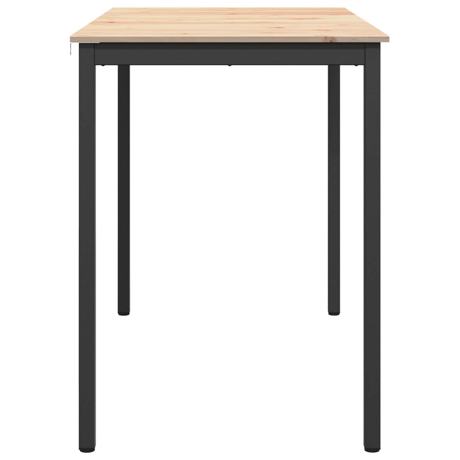 Bartafel Naturel 110 x 55 x 105 cm Massief grenenhout