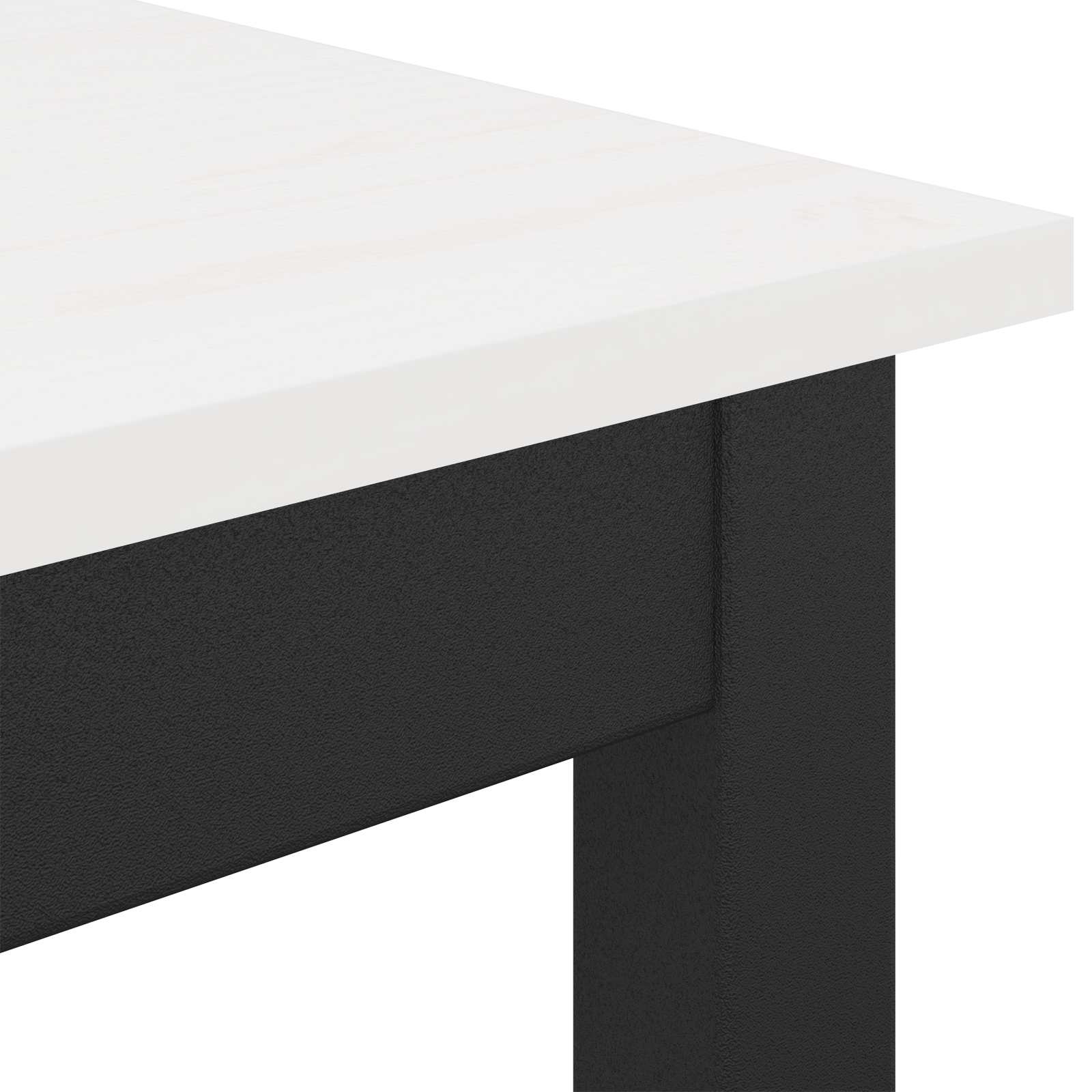 Bartafel Wit 140 x 80 x 105 cm Massief grenenhout