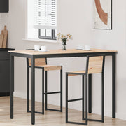 Bartafel 110x55x105 cm massief grenenhout