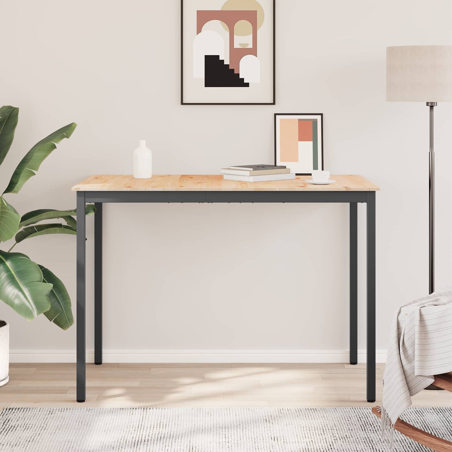Bartafel Naturel 110 x 55 x 105 cm Massief grenenhout