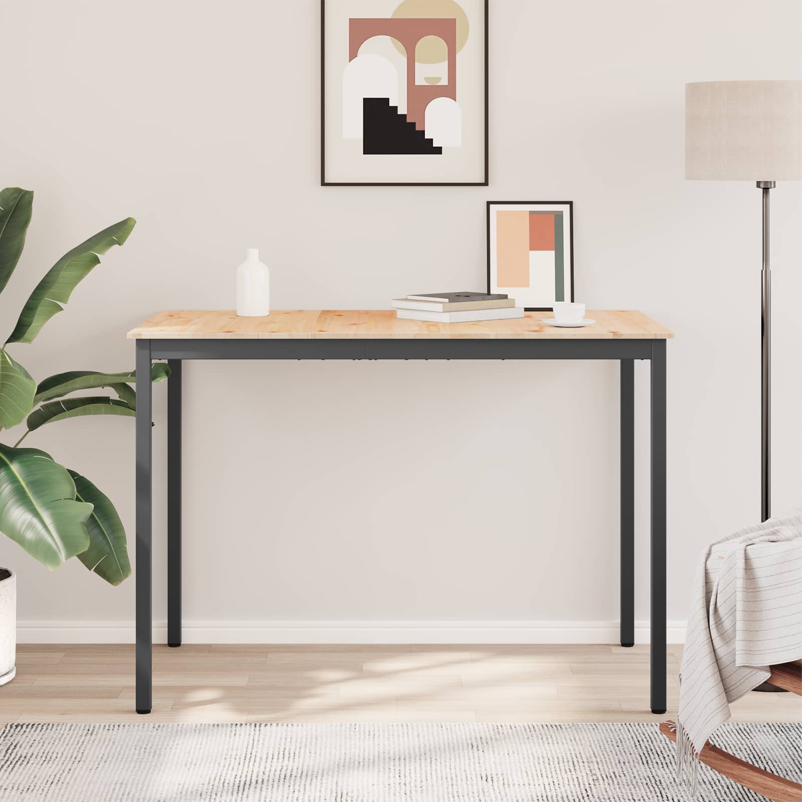 Bartafel Naturel 110 x 55 x 105 cm Massief grenenhout