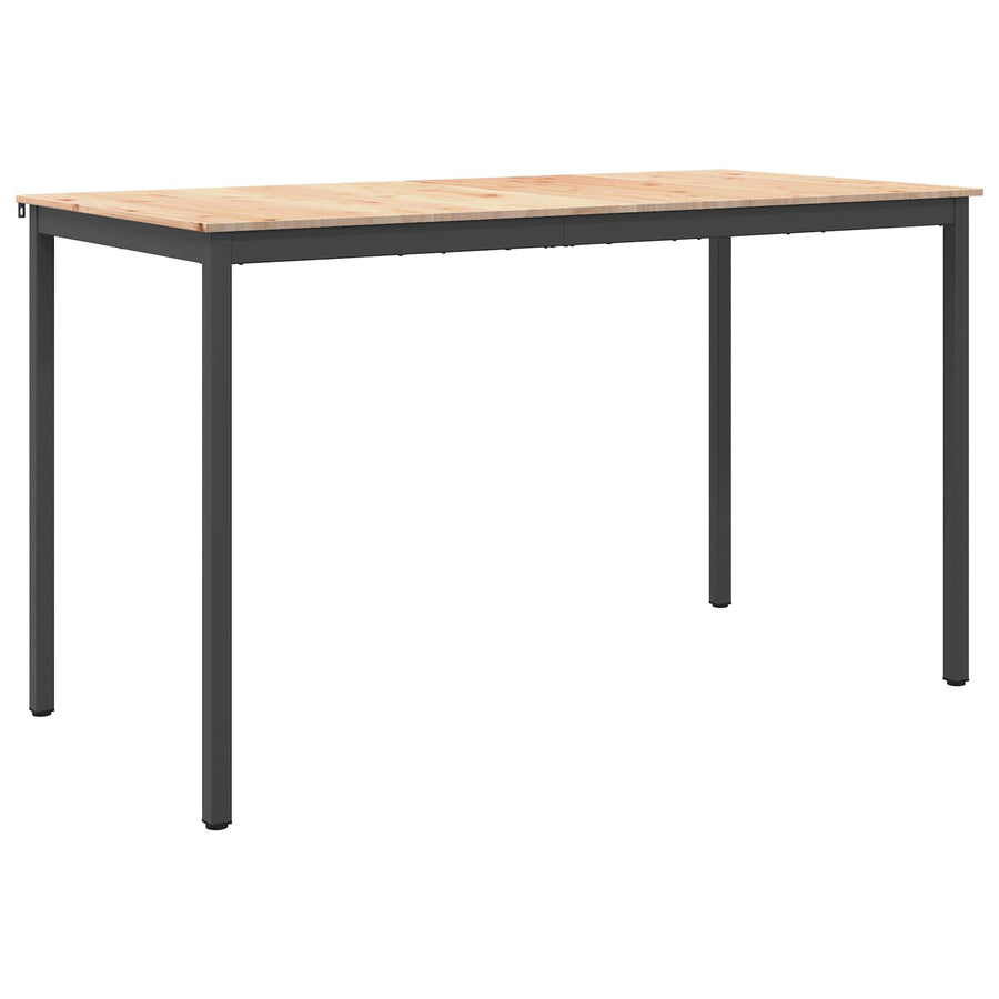 Bartafel Naturel 110 x 55 x 105 cm Massief grenenhout
