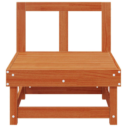 Tuin Midden Sofa Massief grenenhout Wasbruin 61 x 60,5 x 62 cm