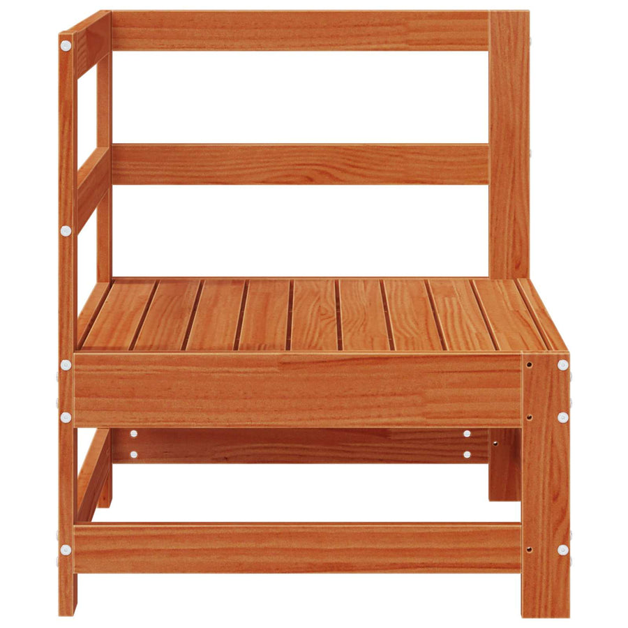 Tuin hoekbank Massief grenenhout Waskleur Bruin 62 x 62 x 70,5 cm