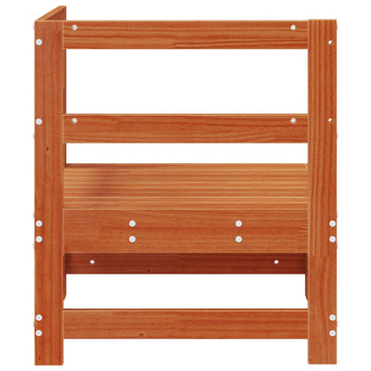 Tuin hoekbank Massief grenenhout Waskleur Bruin 62 x 62 x 70,5 cm