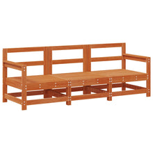 Sectie Sofa Eenheden 3 Stuk Wasbruin Massief grenenhout