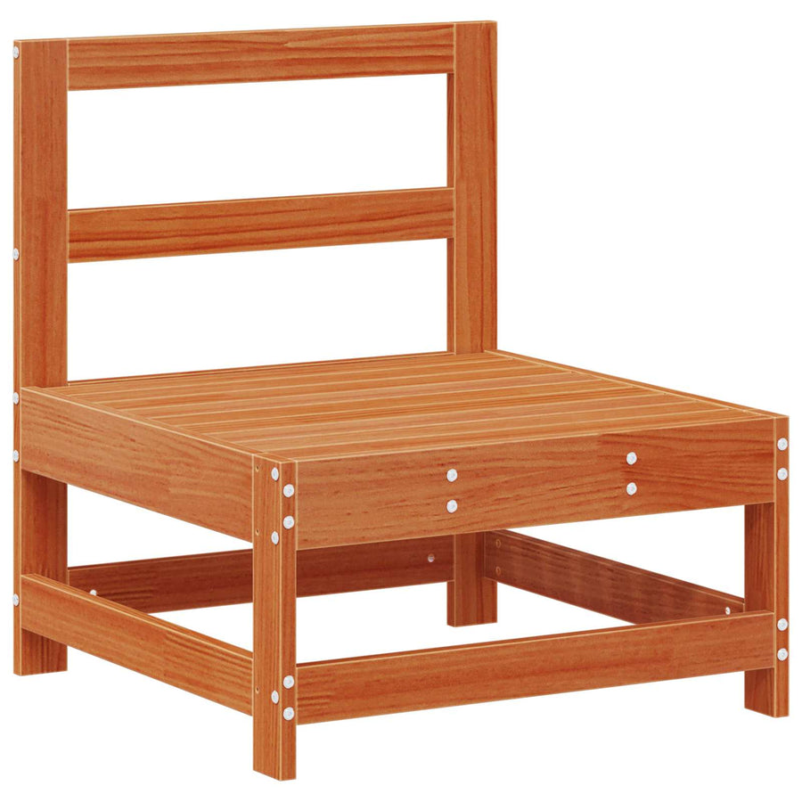 Sectie Sofa Eenheden 3 Stuk Wasbruin Massief grenenhout