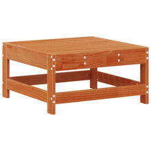 Tuinvoetsteun Massief grenenhout Wasbruin 62 x 62 x 32 cm