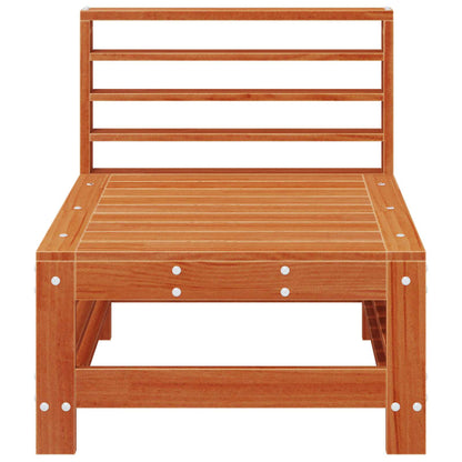 Sectie Sofa Eenheden Massief Vurenhout Waskleur Bruin Was bruin pijnboom Middenbank