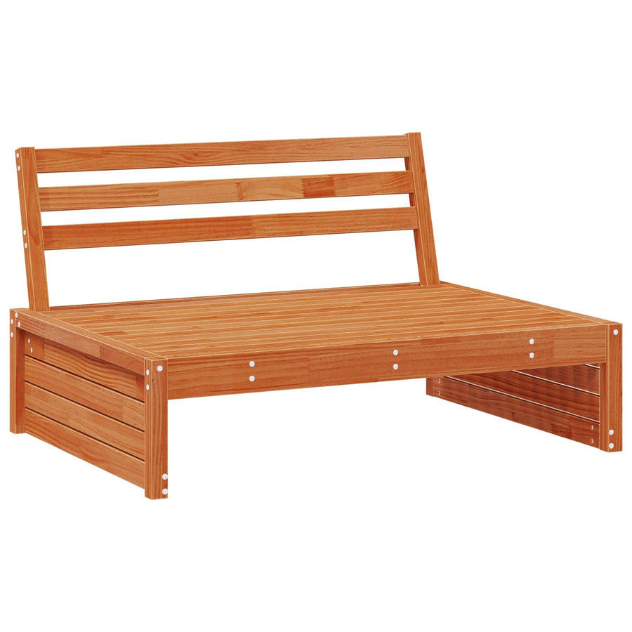Sectie Sofa Eenheden Massief Vurenhout Waskleur Bruin Was bruin pijnboom
