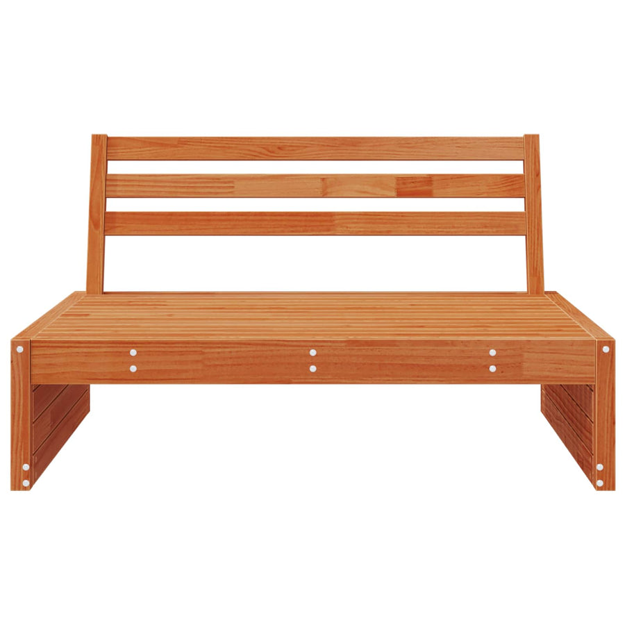 Sectie Sofa Eenheden Massief Vurenhout Waskleur Bruin Was bruin pijnboom