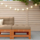 Modulaire tuinbank massief grenenhout 57,5x57,5x30 cm bruin