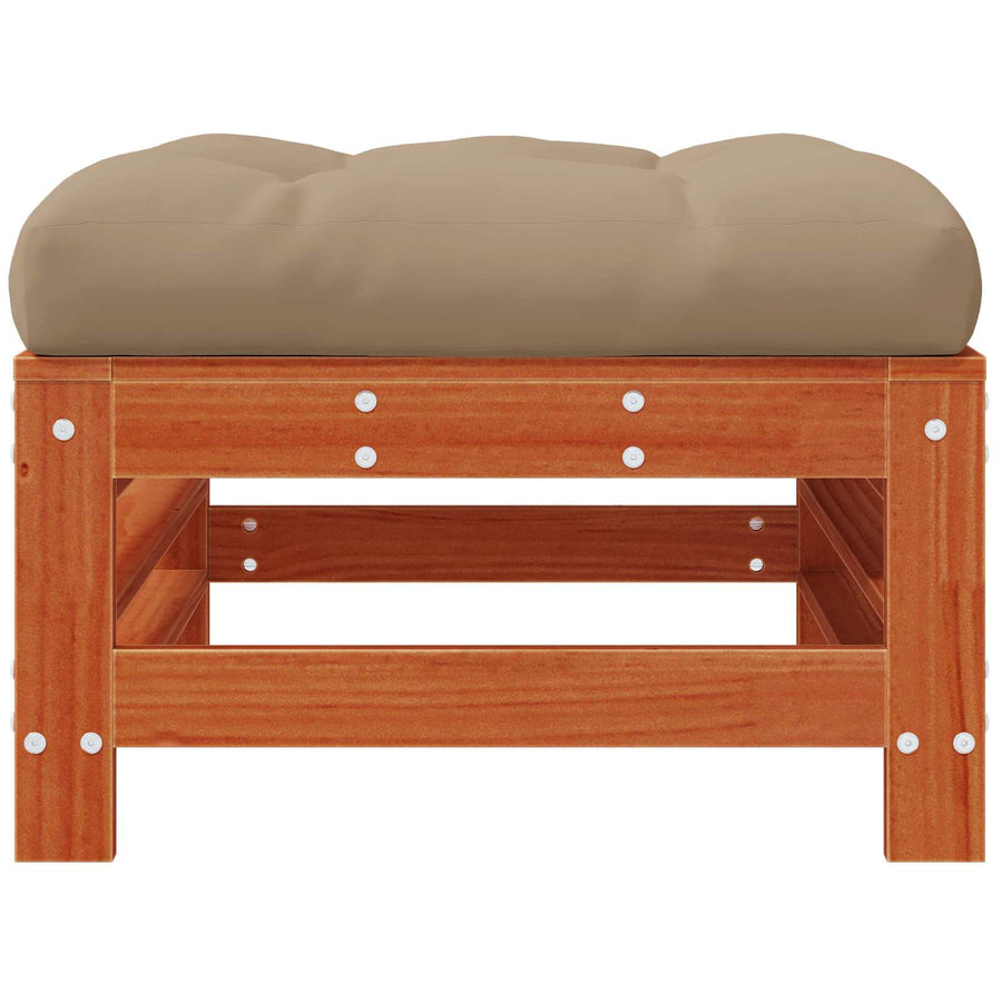 Sectie Sofa Eenheden Massief Vurenhout Waskleur Bruin Was bruin pijnboom