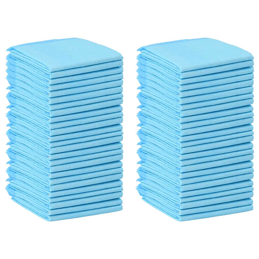Trainingspad voor Huisdieren 50 pcs Blauw en Wit 60 x 45 cm