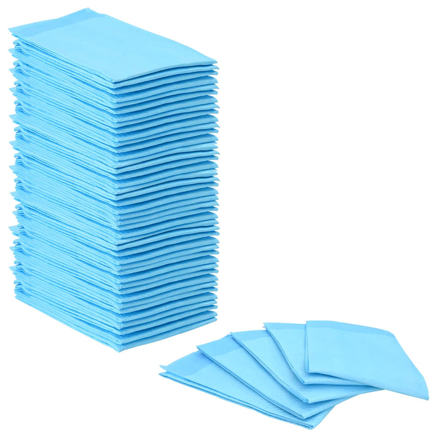 Trainingspad voor Huisdieren 50 pcs Blauw en Wit 60 x 60 cm
