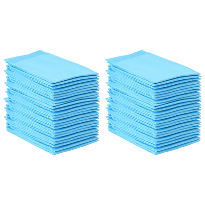 Trainingspad voor Huisdieren 50 pcs Blauw en Wit 60 x 60 cm
