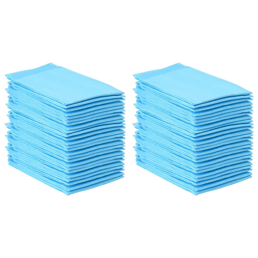 Trainingspad voor Huisdieren 50 pcs Blauw en Wit 60 x 60 cm