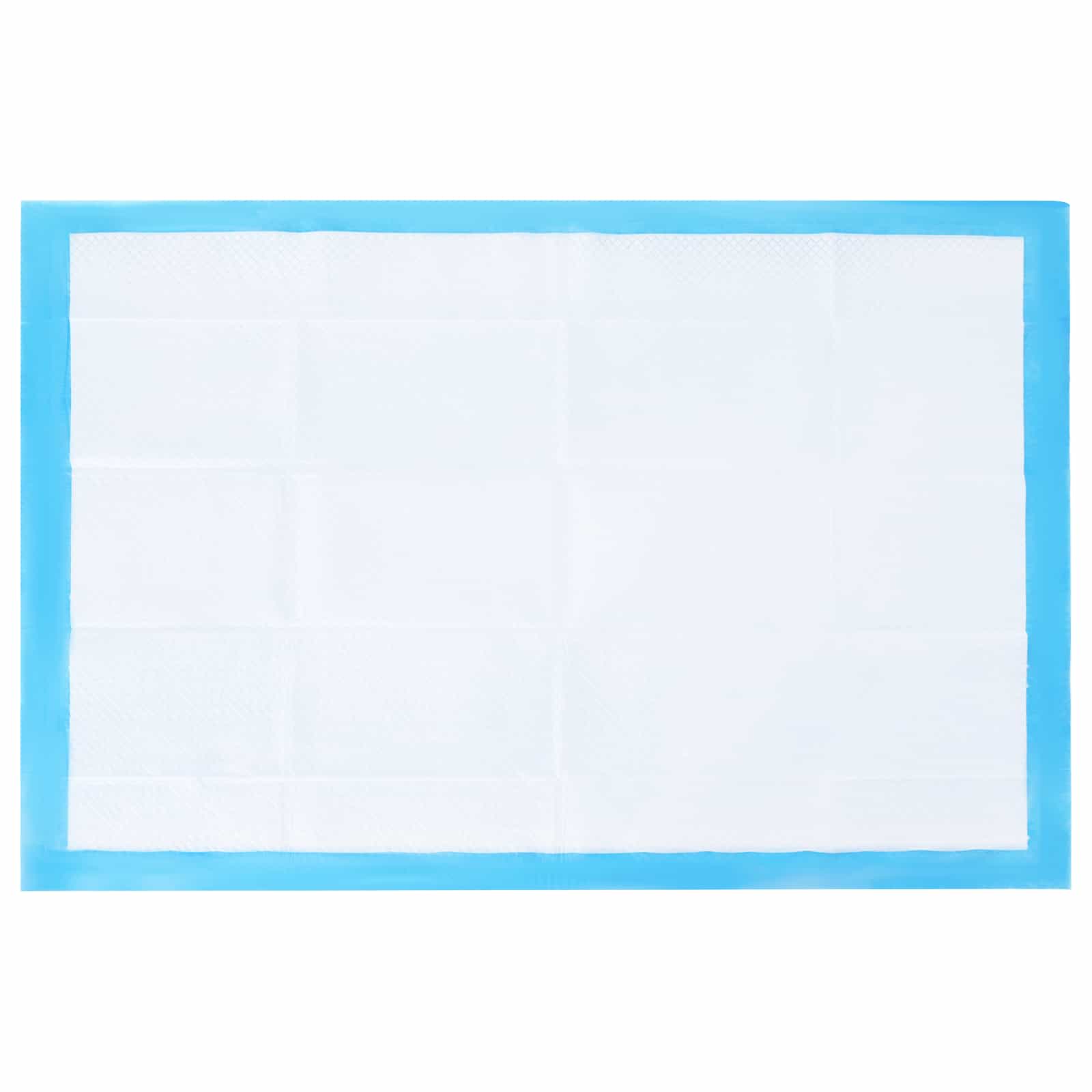 Trainingspad voor Huisdieren 100 pcs Blauw en Wit 120 x 80 cm